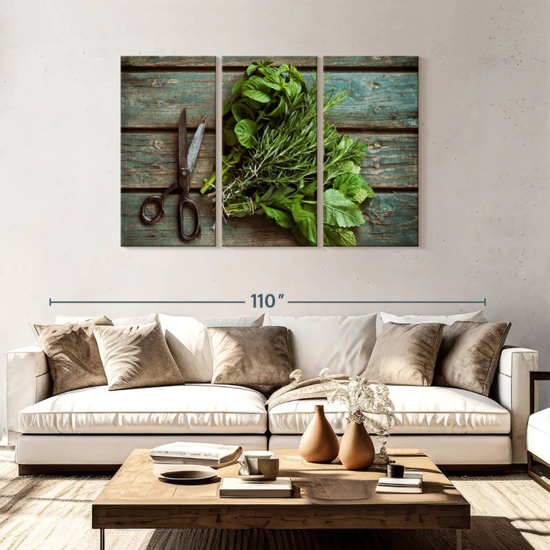 Harnek Fresh Herb Bundle, 48" H x 74" W