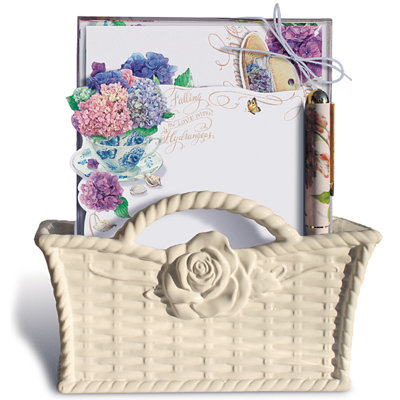 Cunningham Ceramic Memo Pad Holder