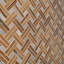 Eternal 10x13 Basketweave Herringbone Matte Wood Look Porcelain Mosaic Tile