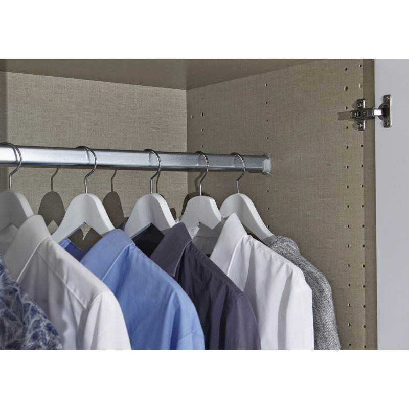 Stuttgart 2 Hinged Door Wardrobe Mirror INCL. Delivery and Assembly, Alpine White/Silk Grey, H197 x W136 x D61cm