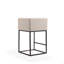 Tabouret de comptoir rembourré en métal Embassy-520227258