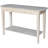 Phillips Unfinished Oval Sofa Table, Solid Para Wood, Rustic Country Style, Durable And Versatile For Home Decor