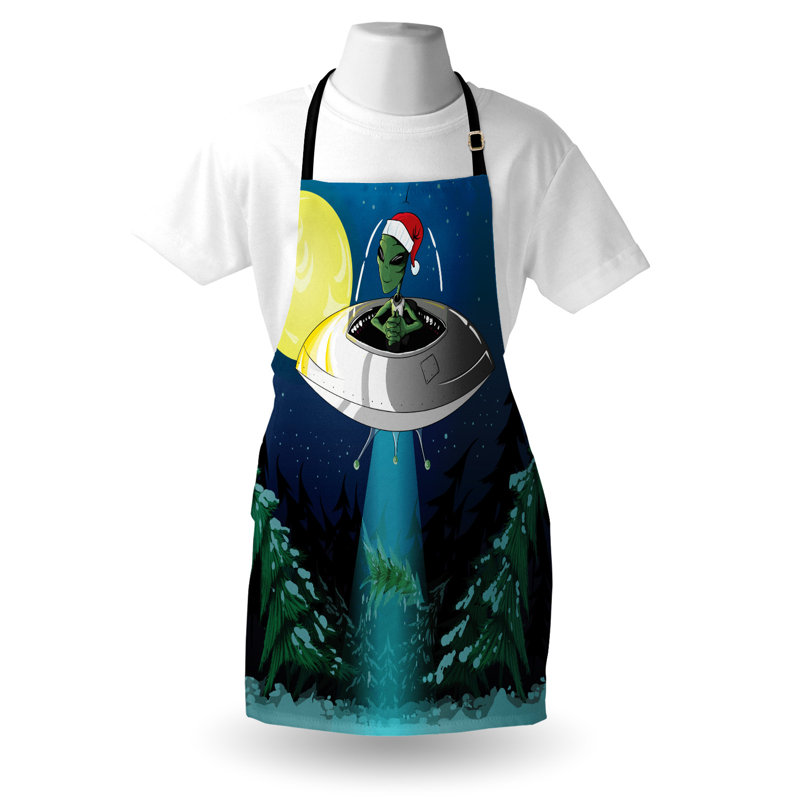 Christmas No Pattern Bib Apron