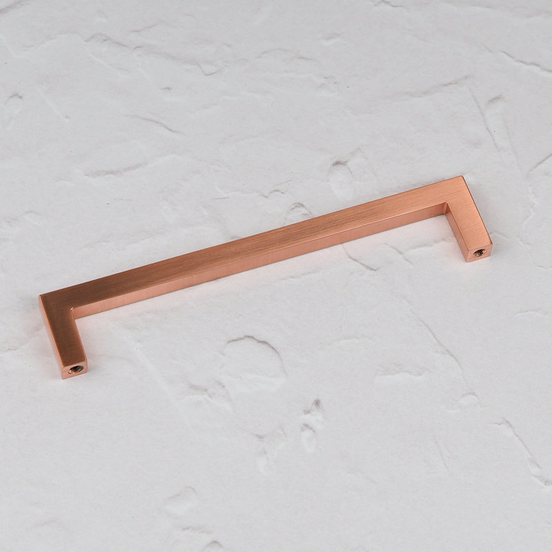 Satin Copper Square D-Bar Handles , 160mm
