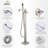 2 Handle Roman Tub Faucet with Hand Shower and Diverter