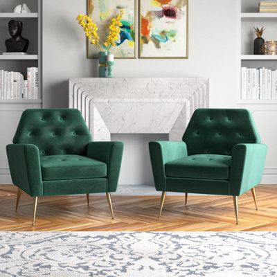 Thaddeus Velvet Armchair