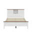 Lit plateforme Farmhouse avec porte de grange coulissante et station de charge-114414821-114414819