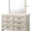 Commode contemporaine à 6 tiroirs 1Pc