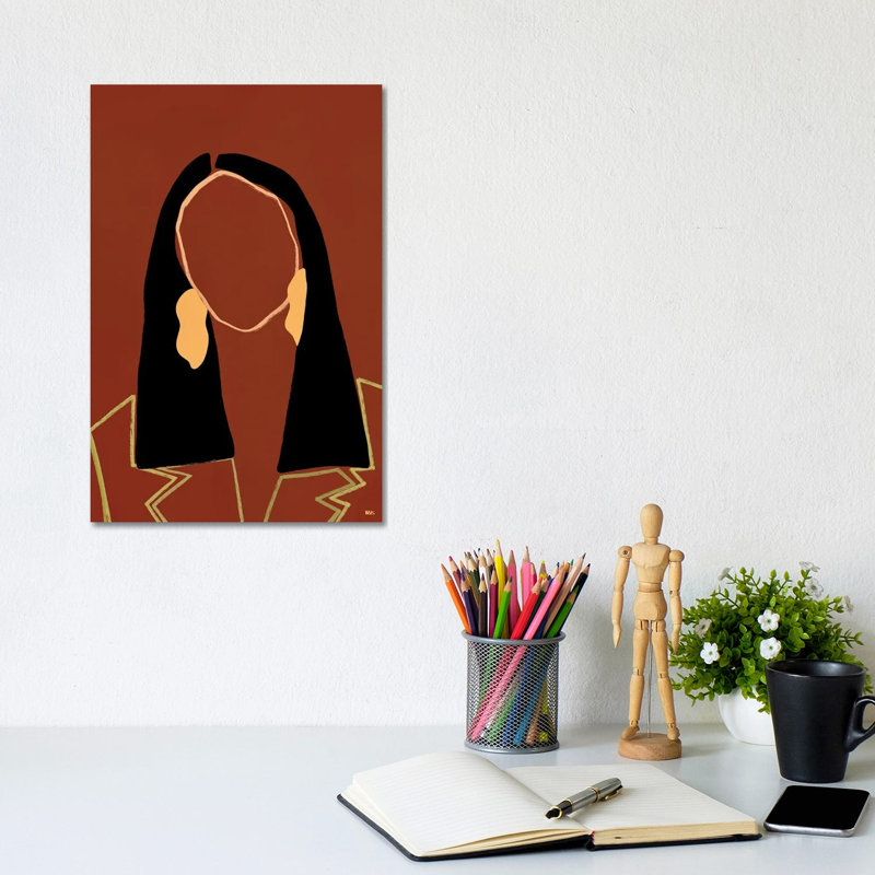Joi by Bria Nicole - Print on Canvas, 66.04 cm H x 45.72 cm W x 3.175 cm D, Wrapped Canvas