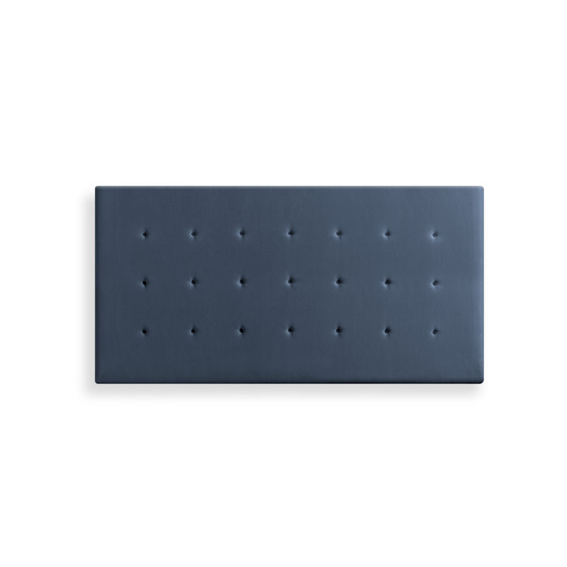 Upholstered Headboard, Deep Blue, Double (4'6)