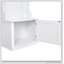 Arbre d'entrée minimaliste avec armoire et 6 crochets, parfait pour les entrées et les solutions de rangement peu encombrantes.-1694860731