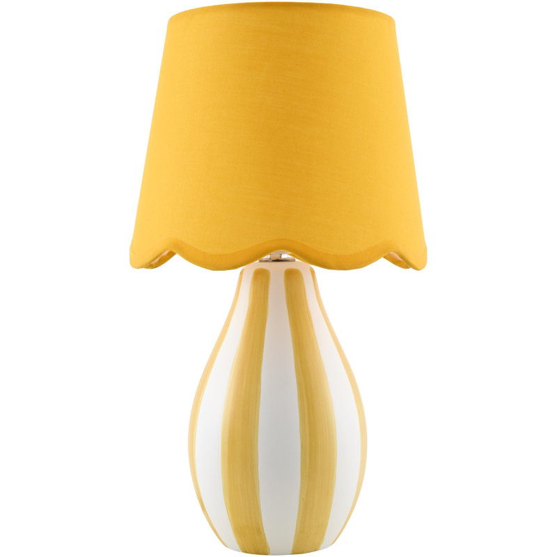 Lampe de table, Jaune / Blanc, Jaune