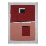 Evosmos Red Multicolor Rug