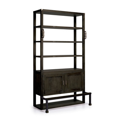 220cm H x 120cm W Solid Wood Standard Bookcase