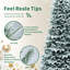 Sapin de Noël floqué / givré Valentina-209804987