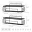 Tello Adhesive Stainless Steel Shower Shelf