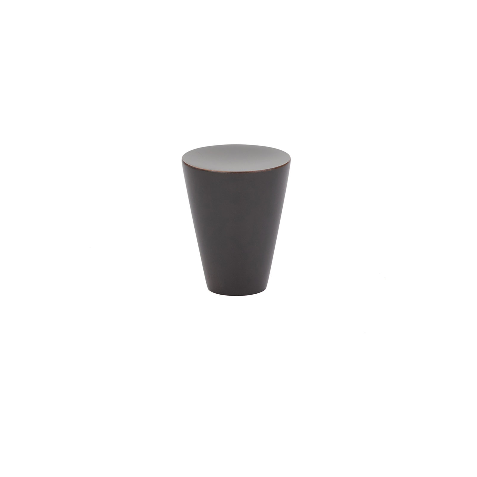 Conical Knob Knob, Oil Rubbed Bronze, 0.62" H x 0.62" W x 1.12" D