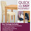 Middlebury 2 - Person Solid Oak Dining Set