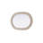 Dennard Oval Cornhusk Mirror 42 in Linen White-108306254