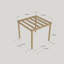 Randi 2.7m x 2.4m Manufactured Wood Pergola-38360302-38400920