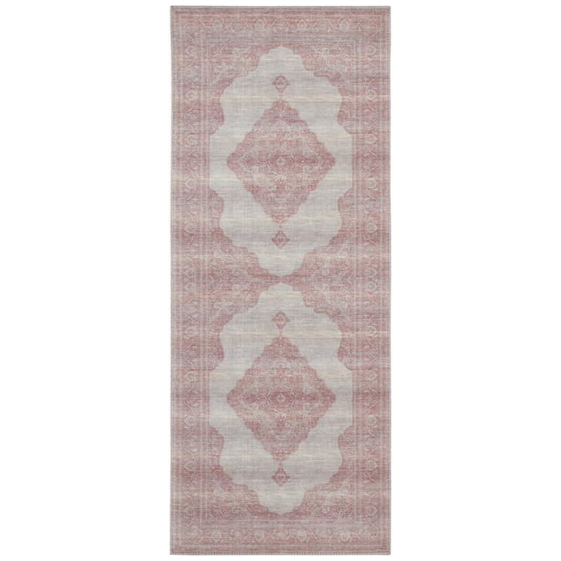 Carme Tufted Pomegranate Red Rug, Runner 80 x 200cm