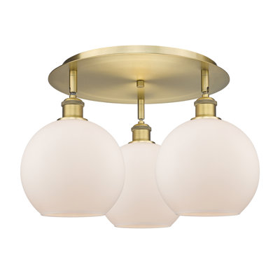Plafonnier encastré 20 po 3 lumières Ellington