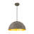 Kyrek 23.6" W 1-Light Iron Dome Pendant-2137744289-2139076442