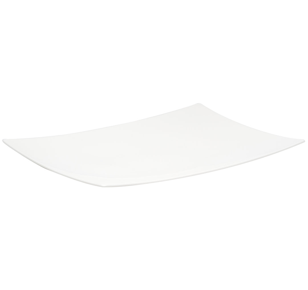 Red Vanilla Extreme White Rectangular Platter Red Vanilla