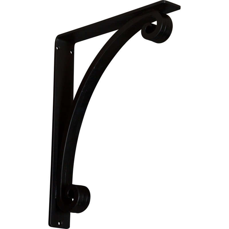 Support en fer forgé Legacy, 2 po x 15 po