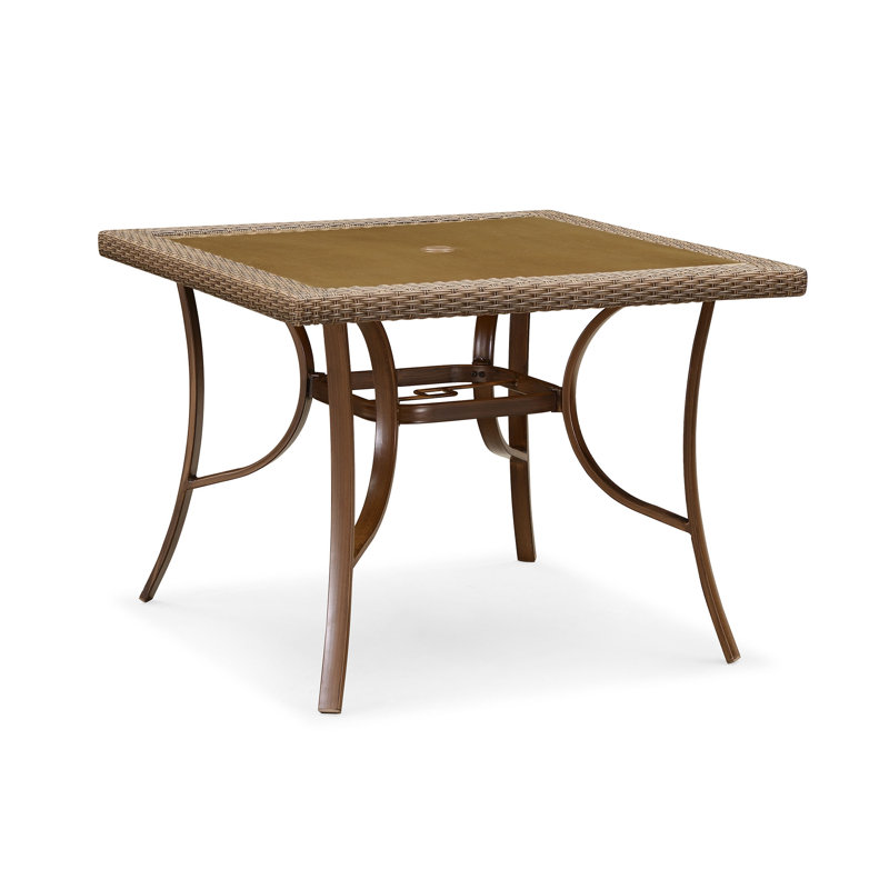 Table de salle à manger d'extérieur carrée L 39,37 po x l 39,37 po Malsky