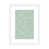 Papier encadré blanc sélectionné