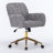 Office Chair,Artificial rabbit hair Home Office Chair with Metal Base,Adjustable Desk Chair Rotating Office Chair,Makeup Chair-622295971-635432913