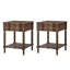 Sessoms Traditional 20"W Solid Wood 1-Drawer End Table with Built-in Charging Station-164063708