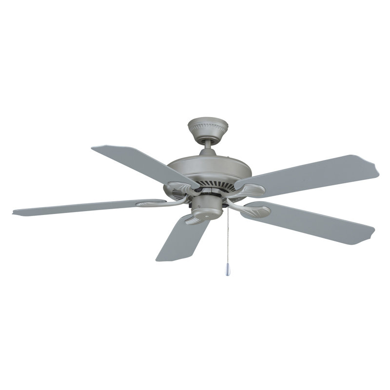 Ventilateur de plafond intérieur / extérieur 5 pales 52 "Sunset, Grey