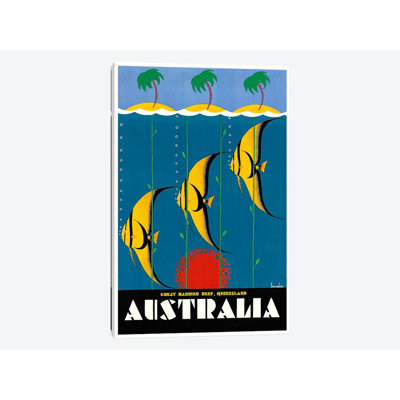 ' Australia II' publicité Vintage sur toile