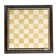 Handmade Chess Beige/Brown Board Game
