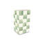 Sage Check Pillar Vase-637443564
