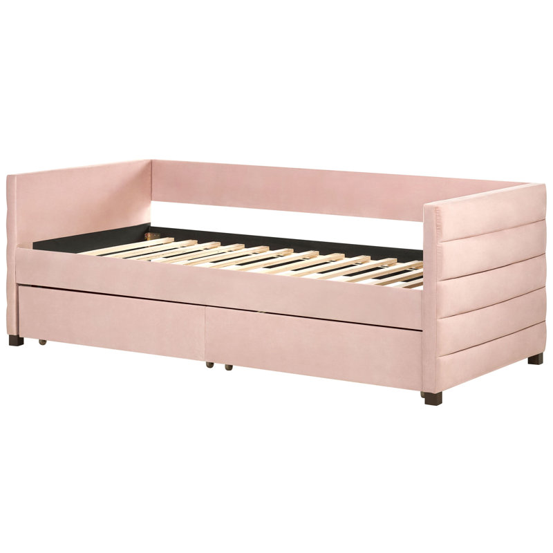 Aaraya Upholstered Daybed, Pink
