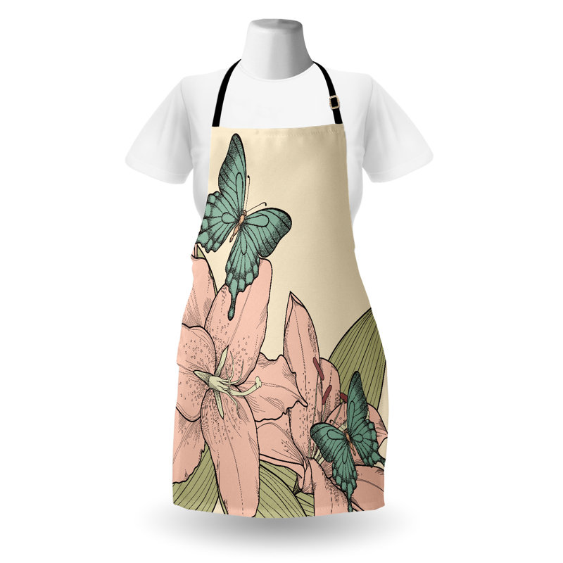 No Pattern Bib Apron