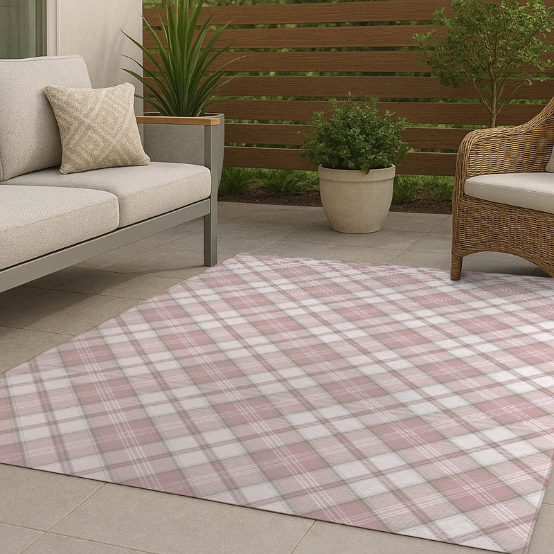 Tapis d'extérieur antidérapant Diamond, Rectangle 5 pi x 7 pi