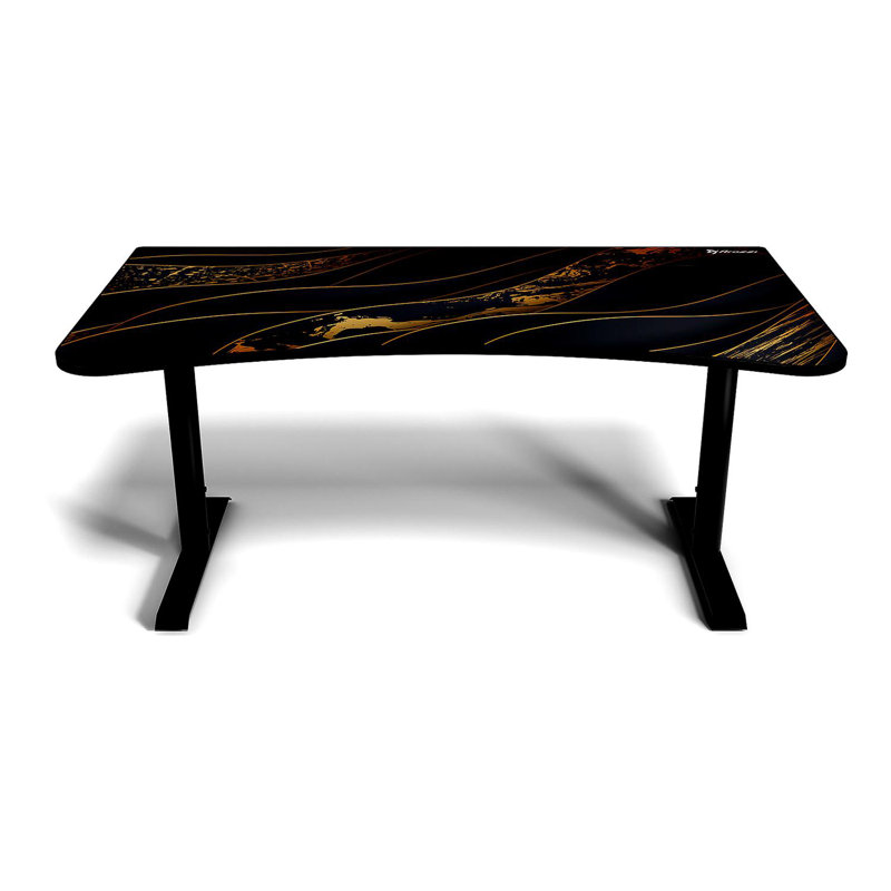 Arena Gaming Desk - Black Gold