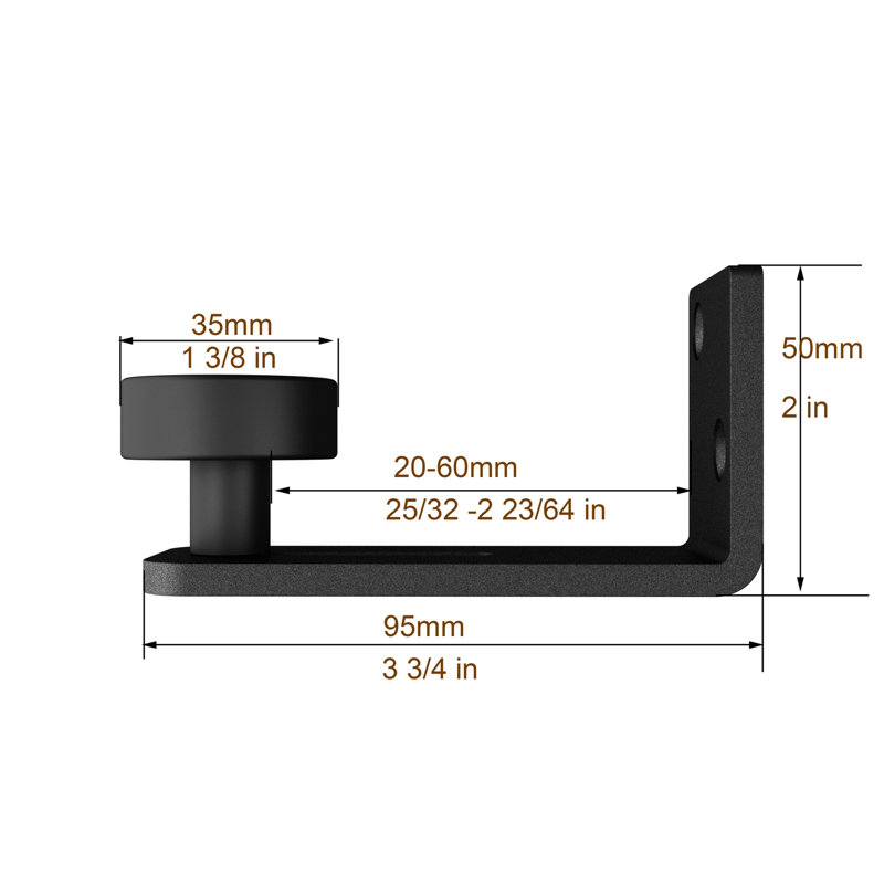 Abbi-Leigh Steel Wall Door Stop