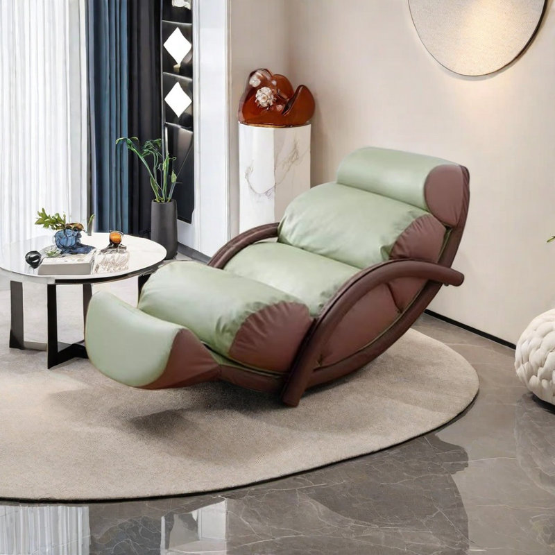 Chaise berçante Fruit, Brun