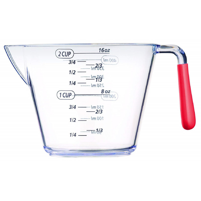 Colourworks 3-Piece Plastic Measuring Cup Set