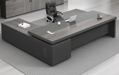 Naama L-Shaped Executive Desk, 75cm H x 160cm W x 80cm D