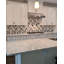 Amari Polished Marble And Aluminum Mosaic-995789254
