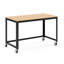 Ensemble de bureau et de rangement en bois pour bureau à domicile-1242390965