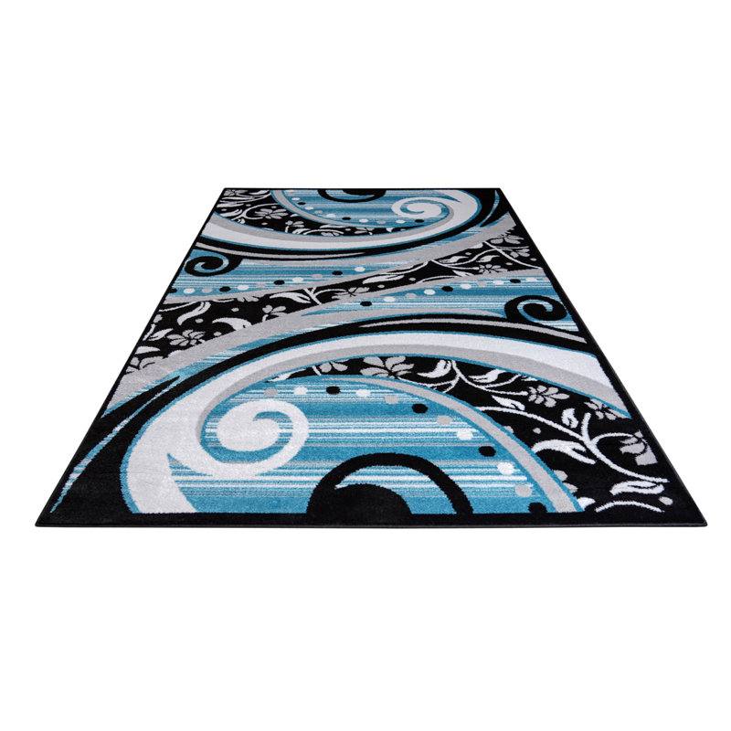 Tapis Jersey, tapis de salon, tapis Jersey, Rectangle 5 pi x 7 pi