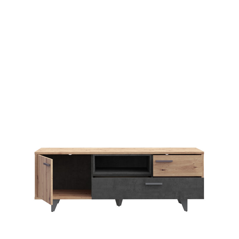 Oquinn Unfinished TV Furniture for TVs up to 55"