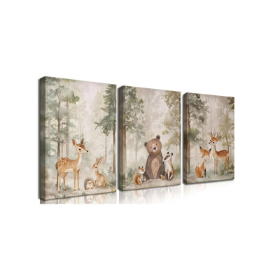 3 Piece Wrapped Canvas Print